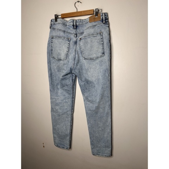 & Denim By H&M Loose Mom Ultra High Waist Ankle Length Jeans Women's Size 12 Y2K - Picture 4 of 9